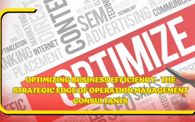 Why Your Business Needs an Operations Management Consultant