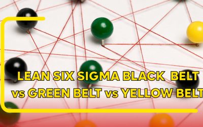 Lean Six Sigma Black Belt vs Green Belt vs Yellow Belt