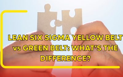 Articles 15 Lean Six Sigma Yellow Belt vs Green Belt: What’s the Difference?