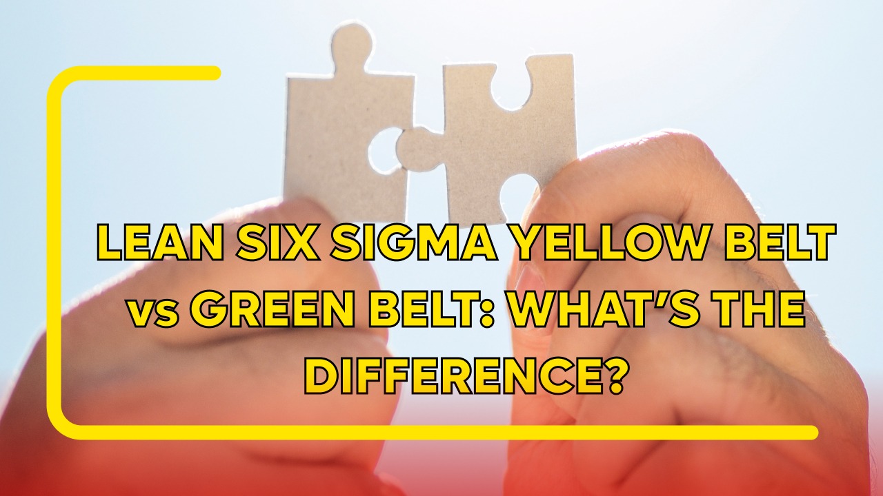Lean Six Sigma Yellow Belt vs Green Belt Whats the Difference