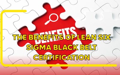 The benefits of Lean Six Sigma Black Belt Certification